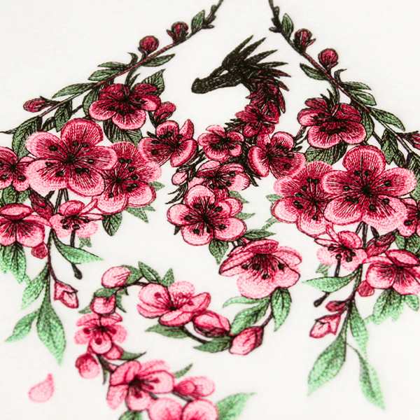 Spring Cherry Blossom Dragon - Image 8