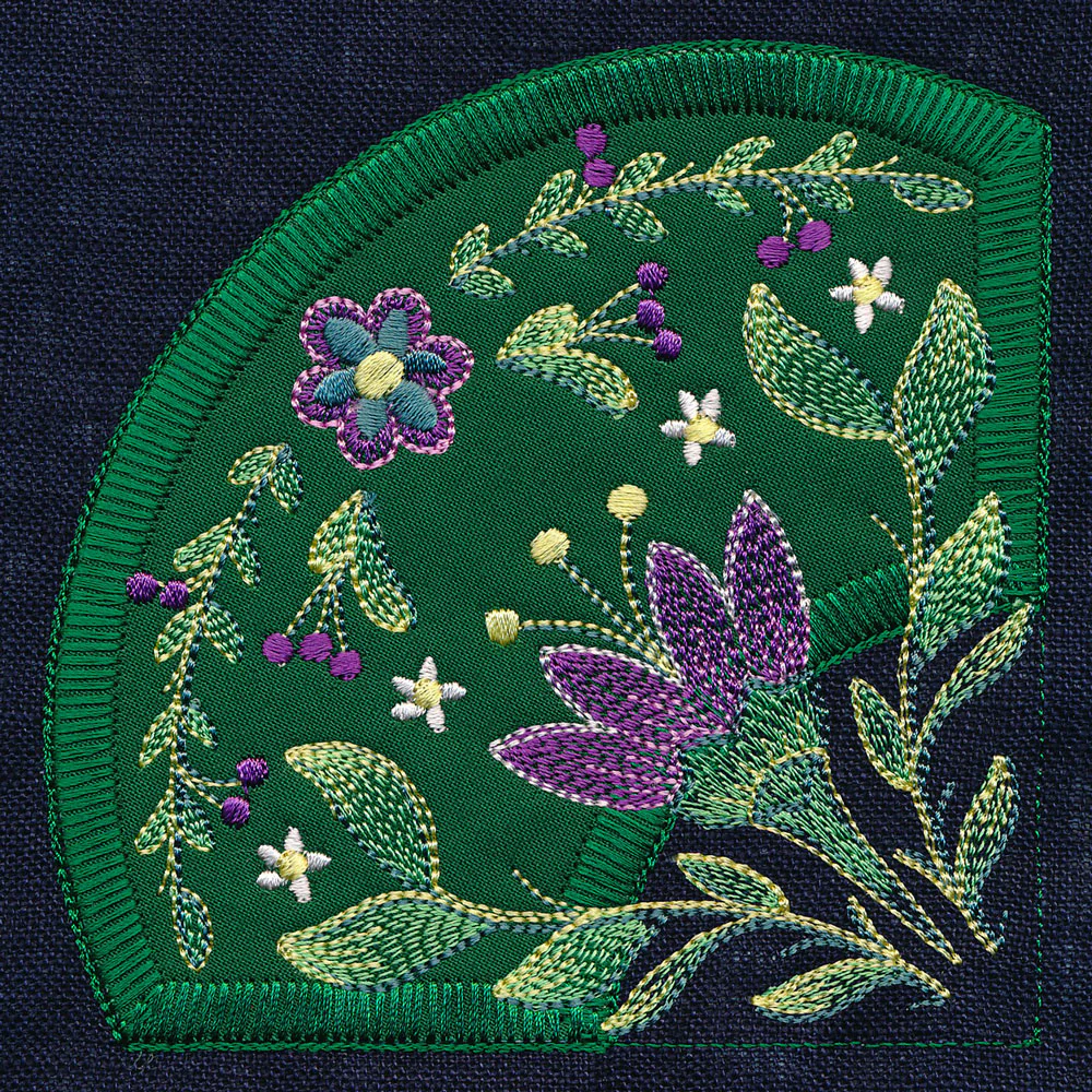 Spring Swallow Table Center Set (Applique) - Image 13