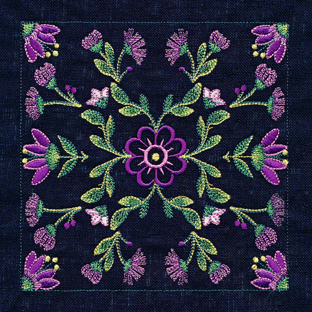 Spring Swallow Table Center Set (Applique) - Image 16