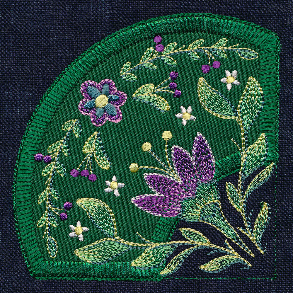Spring Swallow Table Center Set (Applique) - Image 18