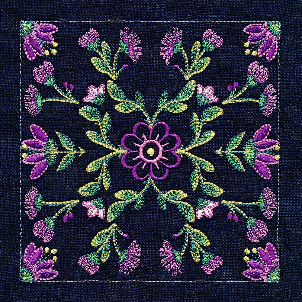 Spring Swallow Table Center Set (Applique) - Image 20