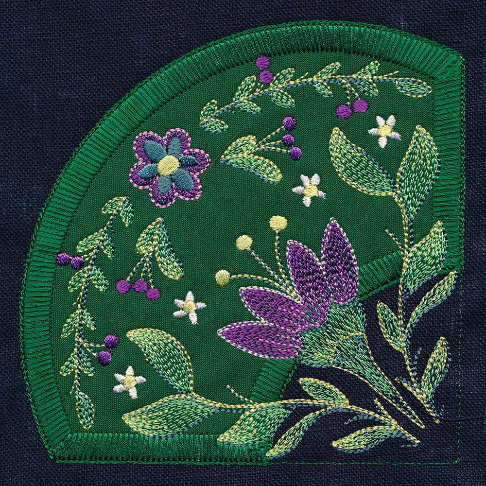 Spring Swallow Table Center Set (Applique) - Image 9