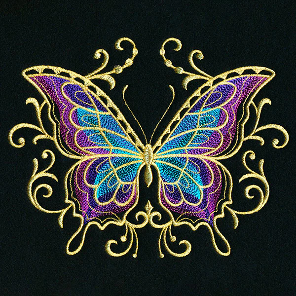 Springtime Gilded Mirage Butterfly