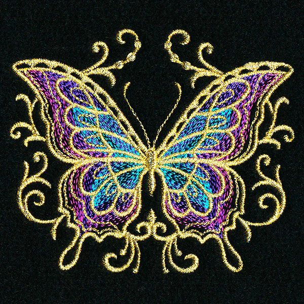 Springtime Gilded Mirage Butterfly - Image 7