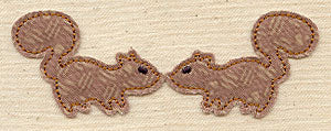 Squirrely Love (Applique) - Image 2