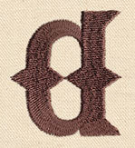 Steampunk Letter A - Lowercase - Image 3