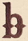 Steampunk Letter B - Lowercase - Image 4
