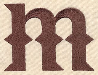 Steampunk Letter M - Lowercase - Image 6