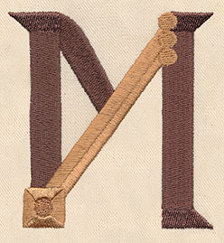 Steampunk Letter M - Uppercase - Image 2