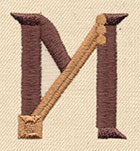 Steampunk Letter M - Uppercase - Image 4