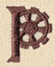 Steampunk Letter P - Uppercase - Image 5
