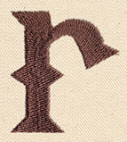 Steampunk Letter R - Lowercase - Image 3