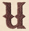 Steampunk Letter U - Lowercase - Image 4