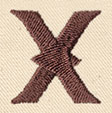 Steampunk Letter X - Lowercase - Image 4