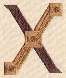 Steampunk Letter X - Uppercase - Image 2