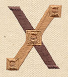 Steampunk Letter X - Uppercase - Image 4