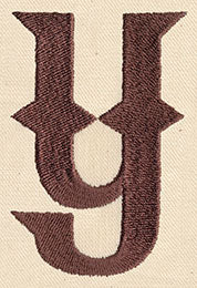 Steampunk Letter Y - Lowercase - Image 2