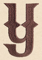 Steampunk Letter Y - Lowercase - Image 3