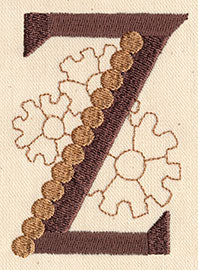 Steampunk Letter Z - Uppercase - Image 2