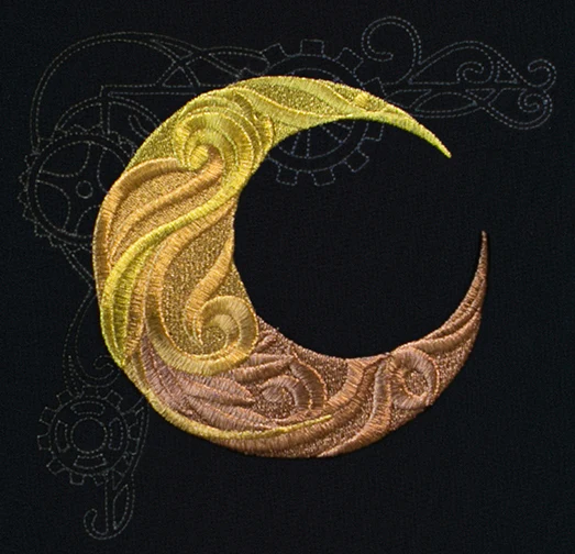 Steampunk Nouveau - Crescent Moon - Image 2