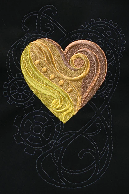 Steampunk Nouveau - Heart - Image 2