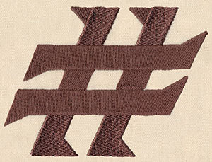 Steampunk Punctuation - Number Sign - Image 6