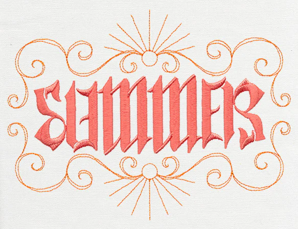 Summer Ambigram - Image 2