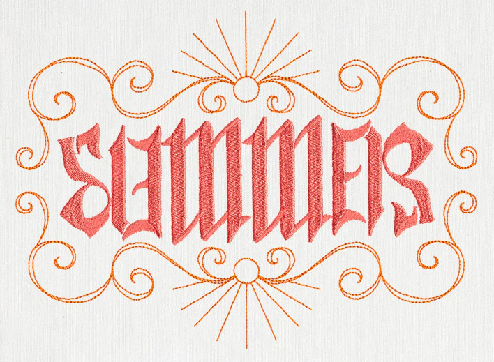 Summer Ambigram - Image 5