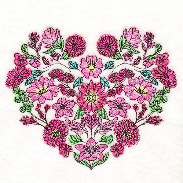 Summer Botanicals Heart - Image 6