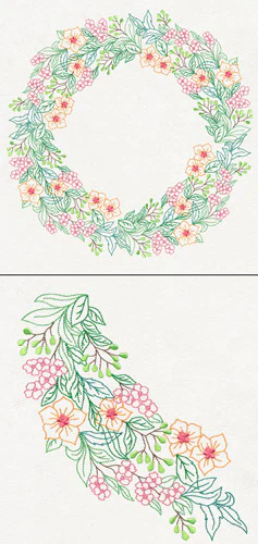 Summer Build a Wreath