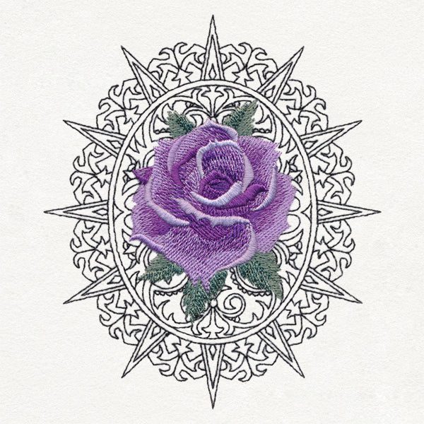 Sunburst Rose Cameo - Image 3