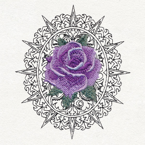 Sunburst Rose Cameo - Image 4