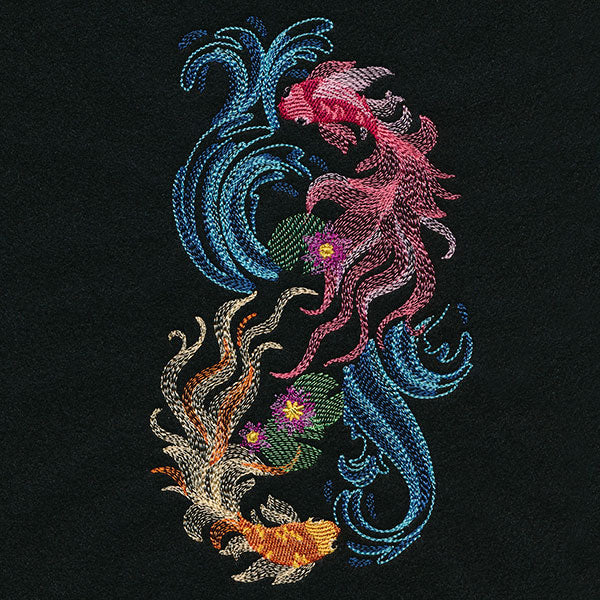 Swimming Free Koi Fish - Image 4