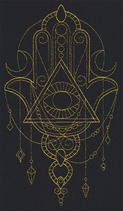 Talisman - Draping Hamsa - Image 2