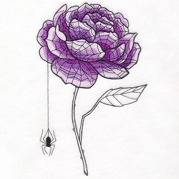 Tangled Spiderwebs Rose - Image 3