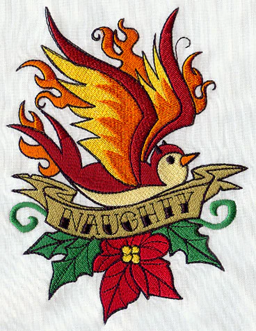 Tattoo Christmas - Naughty Bird - Image 2