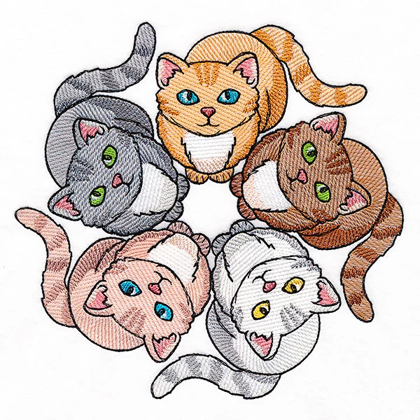 The Circle of Meow Cat Mandala - Image 4