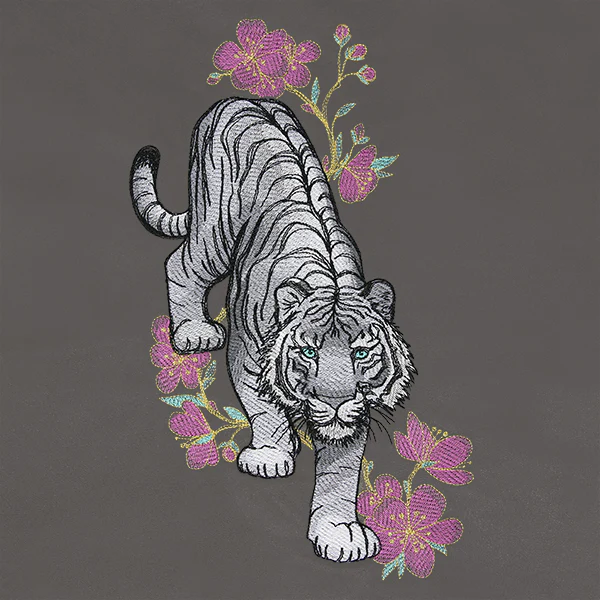Tiger in Cherry Blossoms - Image 7