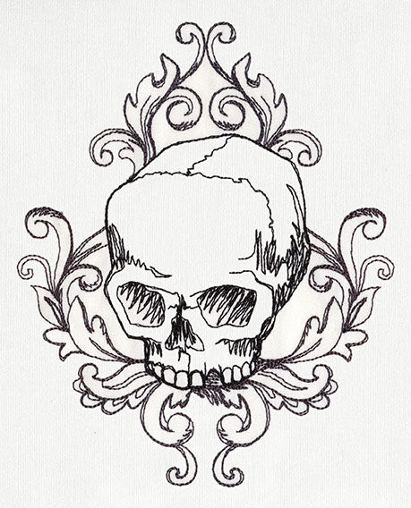 Toile Noir - Skull - Image 4