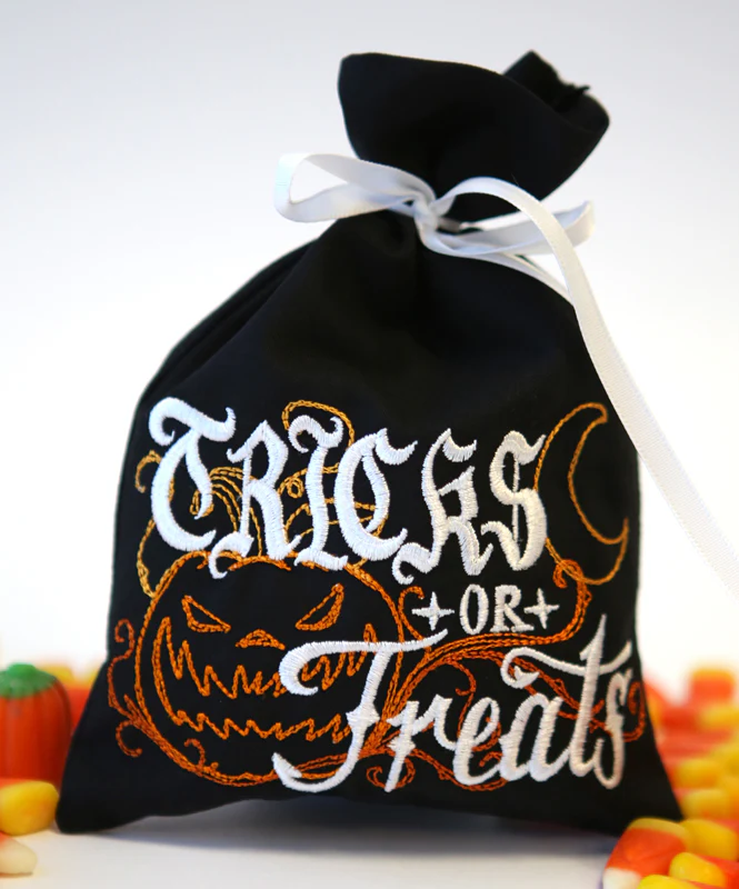 Tricks & Treats - Treats Bag (In-the-Hoop) - Image 2