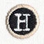 Typewriter Letter H - Image 4