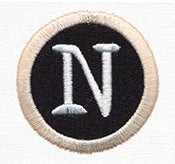 Typewriter Letter N