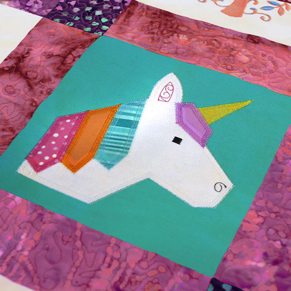 Unicorn Quilt Block (In-the-Hoop) - Image 6