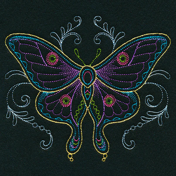 Vibrant Fluttering Moth - Image 5