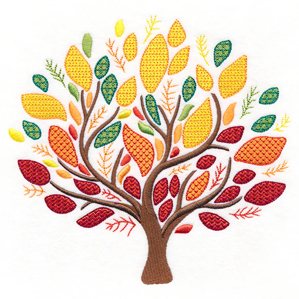 Vibrant Textures Tree - Image 15