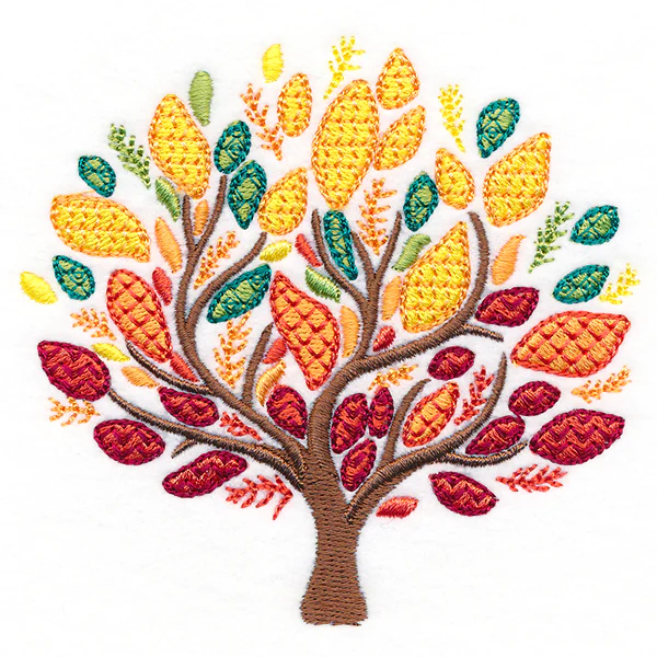Vibrant Textures Tree - Image 17