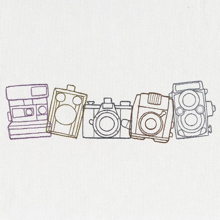 Vintage Camera Border - Image 2