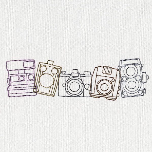 Vintage Camera Border - Image 3