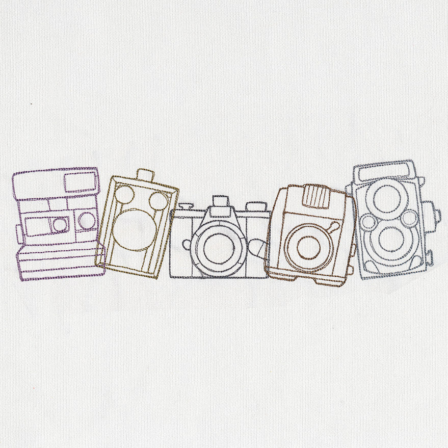 Vintage Camera Border - Image 5