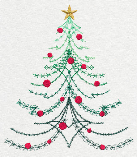 Vintage Christmas Tree - Image 2